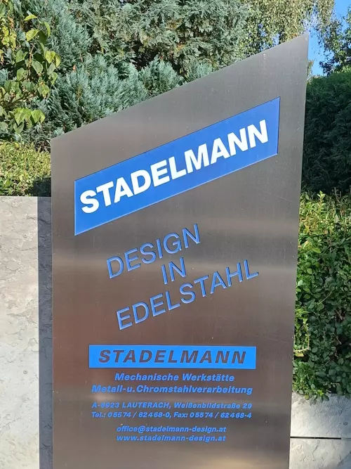 Stadelmann Design in Edelstahl, Mechanische Werkstätte, Schlossermeister, Metallverarbeitung, Chromstahlverarbeitung, Fräsen, Drehen, Wolfgang Stadelmann, Lauterach Stadelmann Design in Edelstahl, Mechanische Werkstätte, Schlossermeister, Metallverarbeitung, Chromstahlverarbeitung, Fräsen, Drehen, Wolfgang Stadelmann, Lauterach